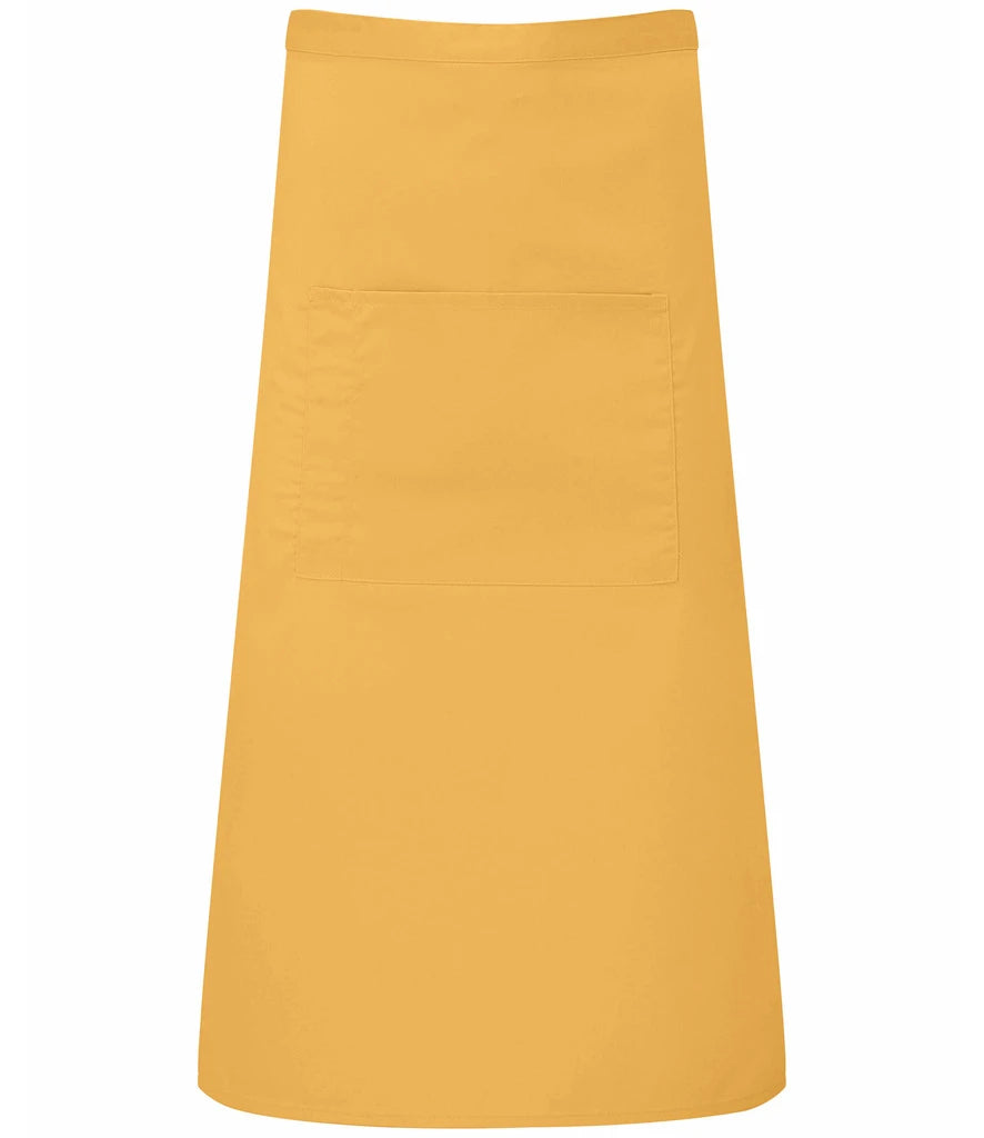 Premier 'Colours' Bar Apron — Sunflower