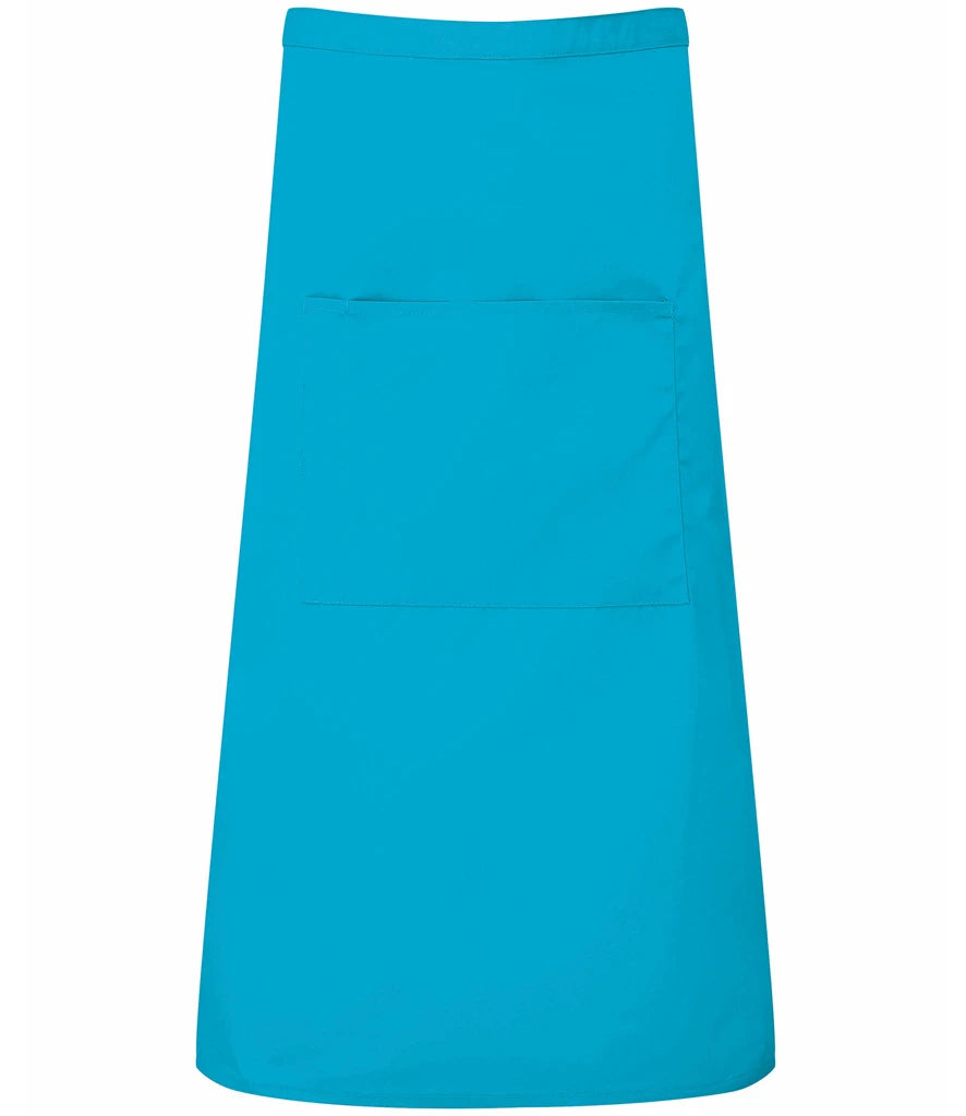 Premier 'Colours' Bar Apron — Turquoise Blue
