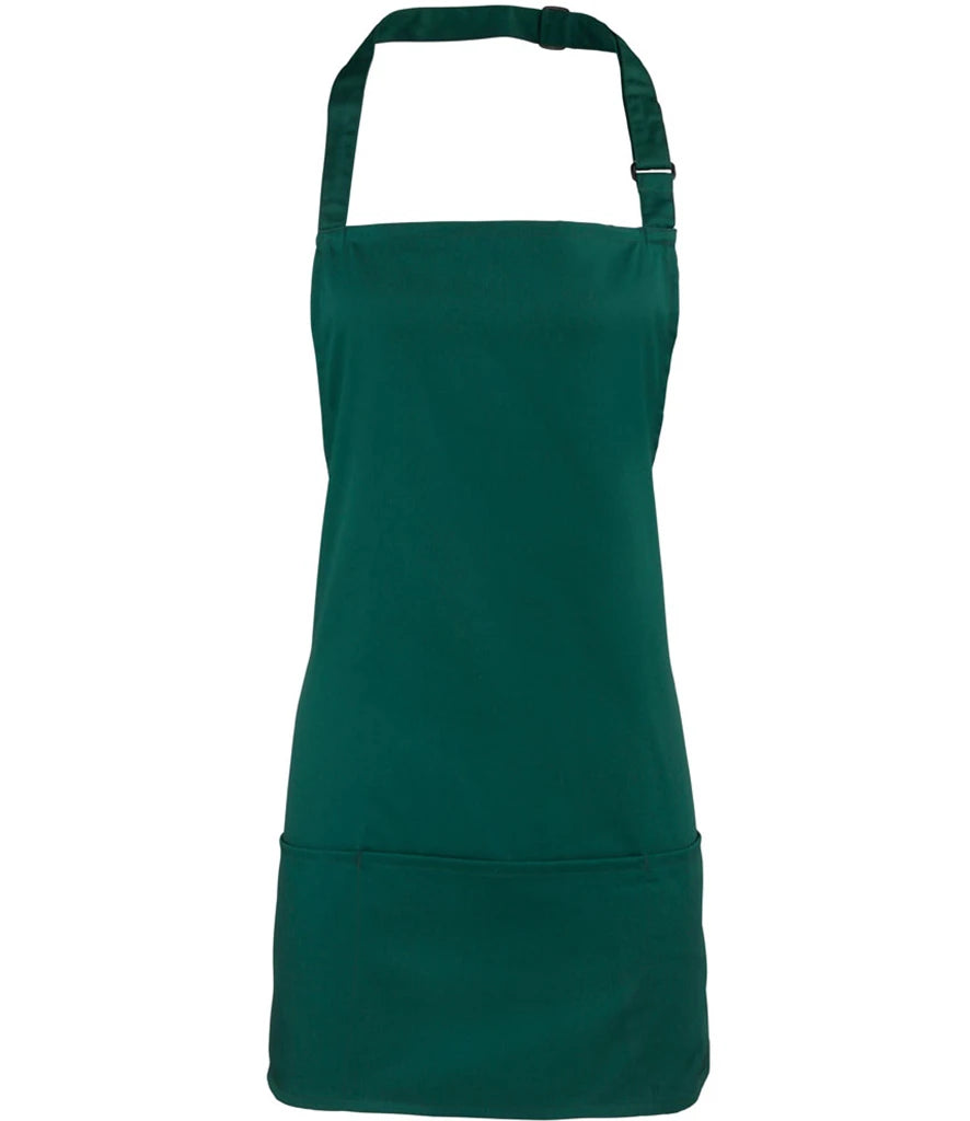 Premier 'Colours' 2-in-1 Apron — Bottle Green