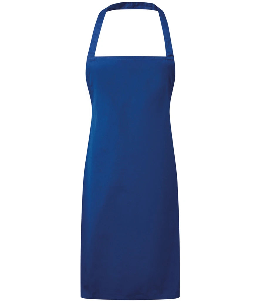 Premier Essential Bib Apron — Royal Blue