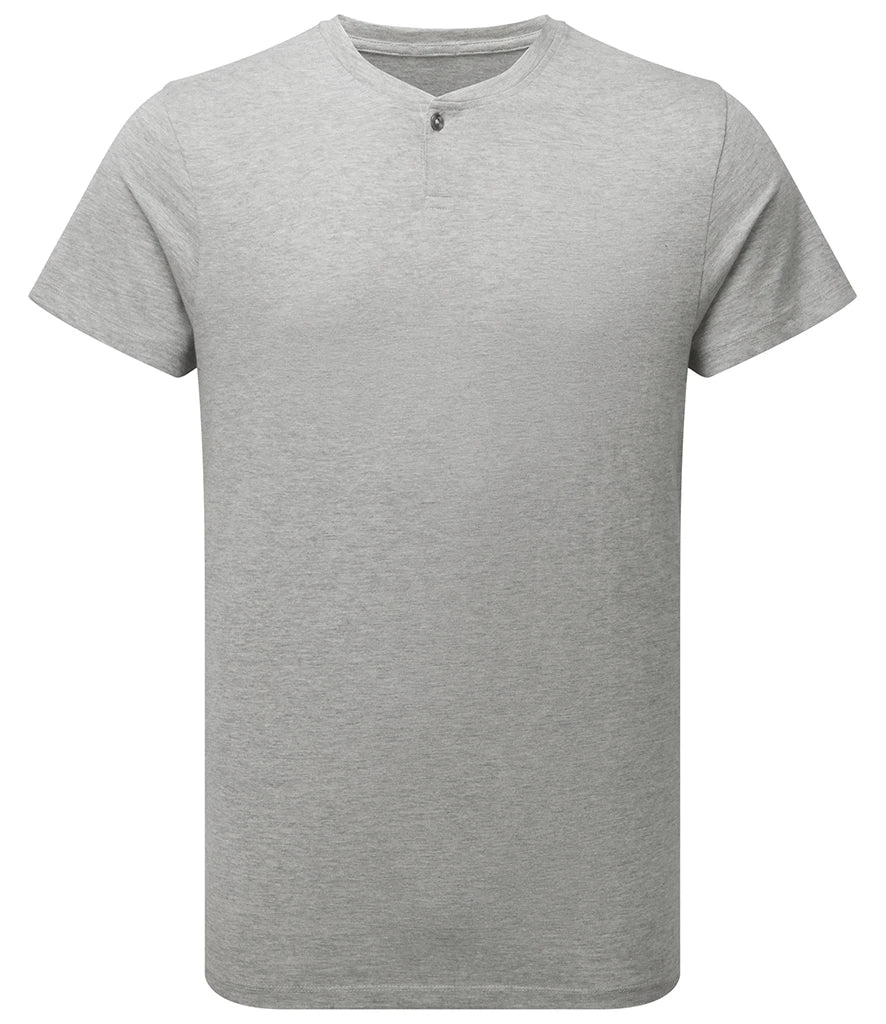 Premier Cotton Rich Comis T-Shirt — Grey Marl