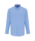 Premier Long Sleeve Striped Oxford Shirt — Oxford Blue