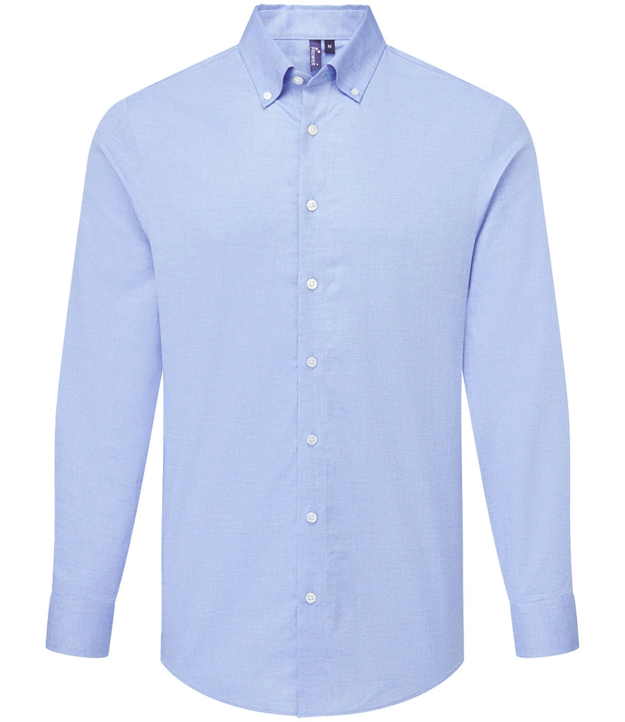 Premier Supreme Long Sleeve Oxford Shirt — Oxford Blue