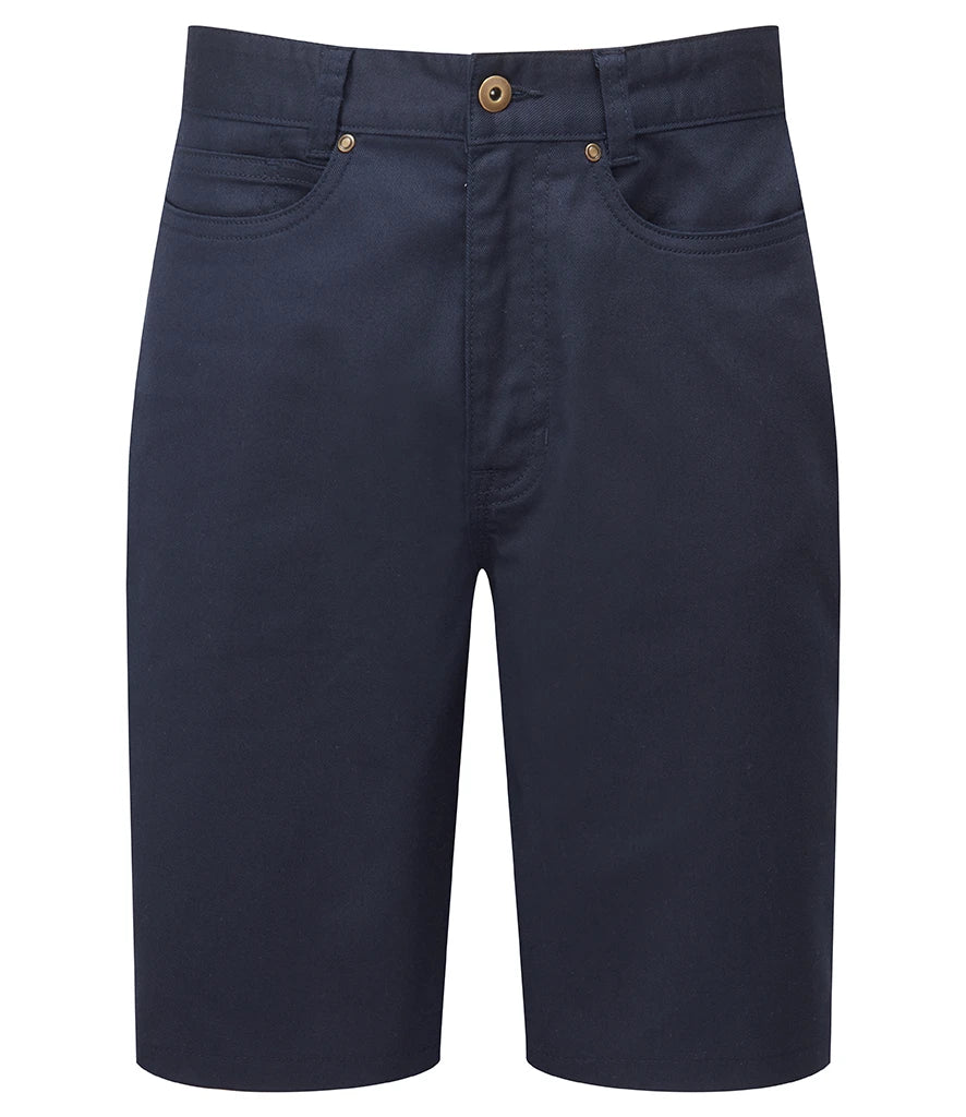 Premier Performance Chino Shorts — Navy
