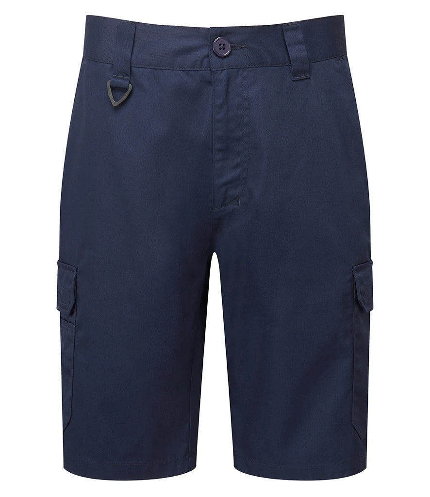 Premier Workwear Cargo Shorts — Navy