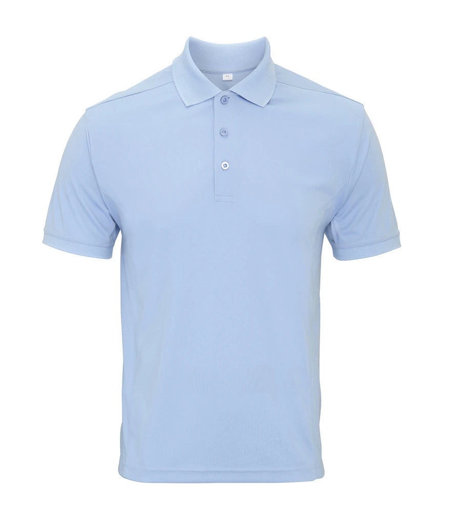 Premier Coolchecker® Piqué Polo Shirt — Light Blue