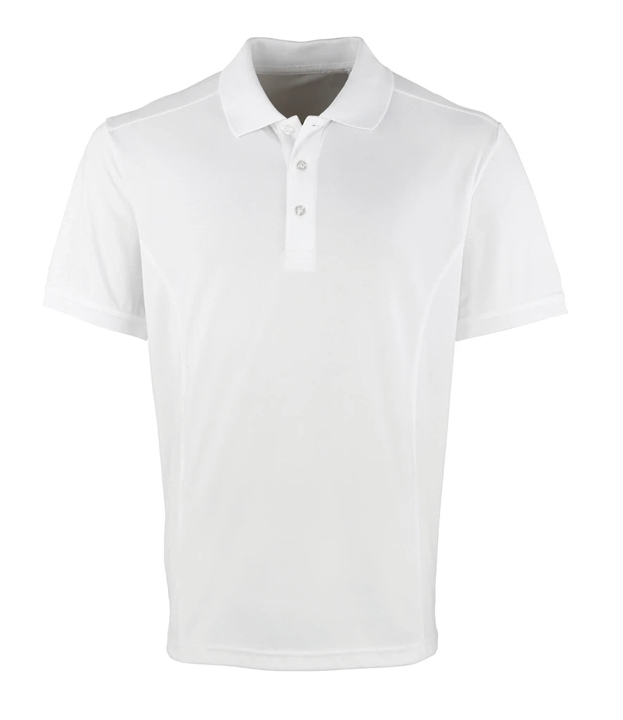 Premier Coolchecker® Piqué Polo Shirt — White