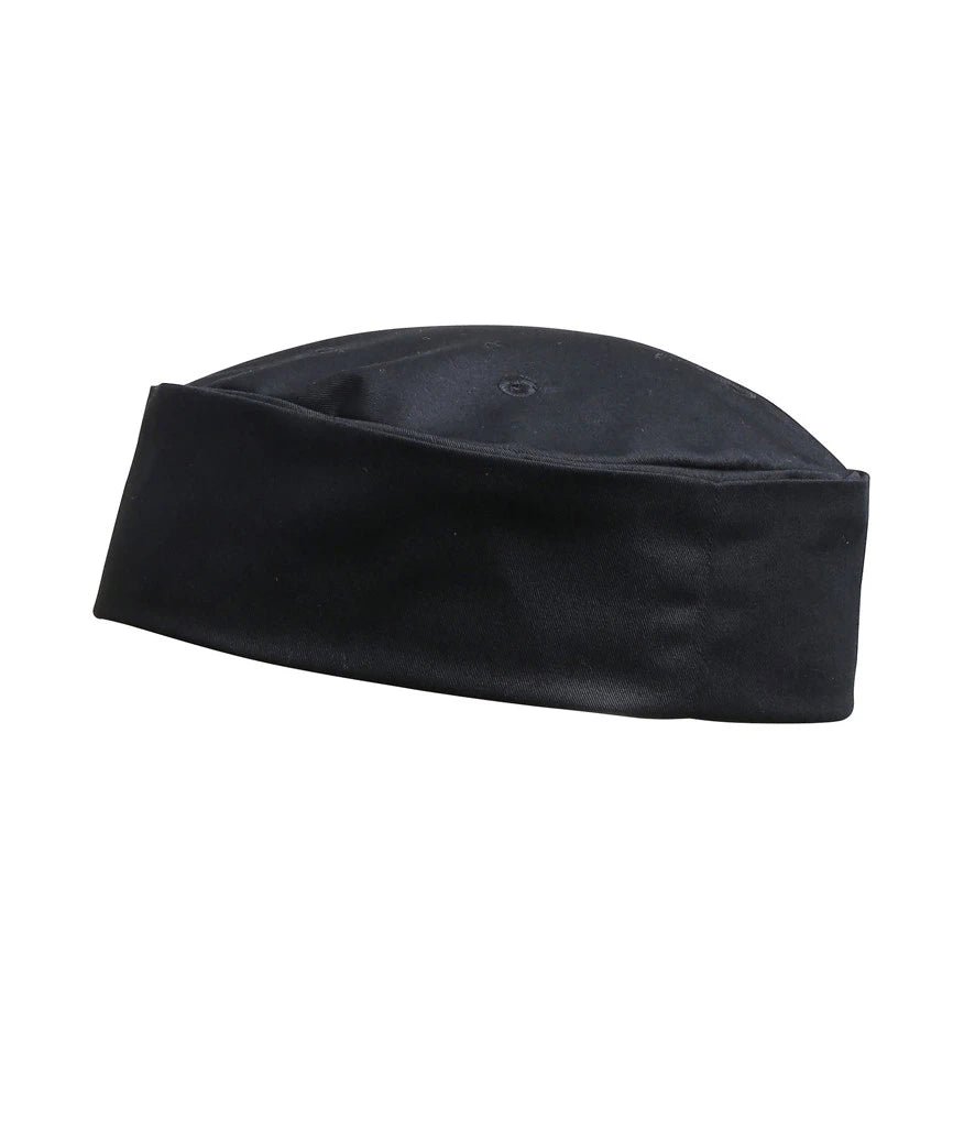 Premier Turn-Up Chef's Hat — Black