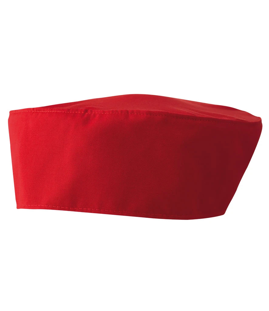 Premier Chef's Skull Cap — Red