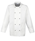 Premier Unisex Cuisine Chef's Jacket — White