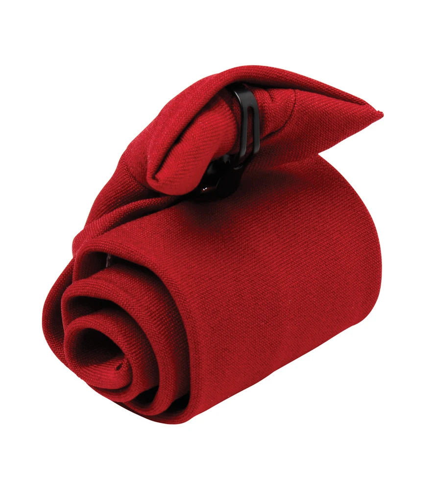 Premier Clip on Tie — Burgundy