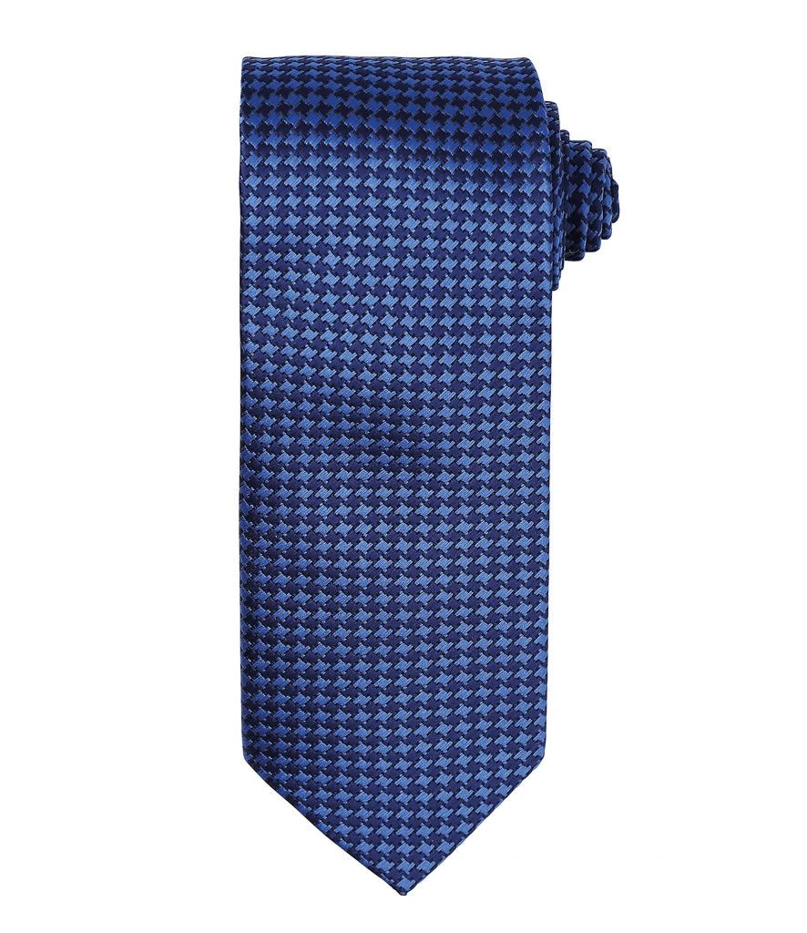 Premier Puppy Tooth Tie — Royal Blue