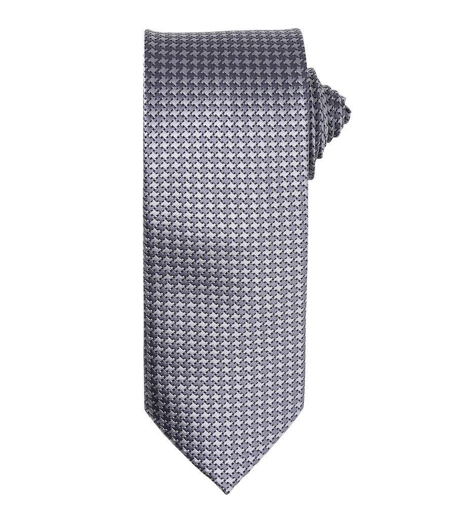Premier Puppy Tooth Tie — Silver