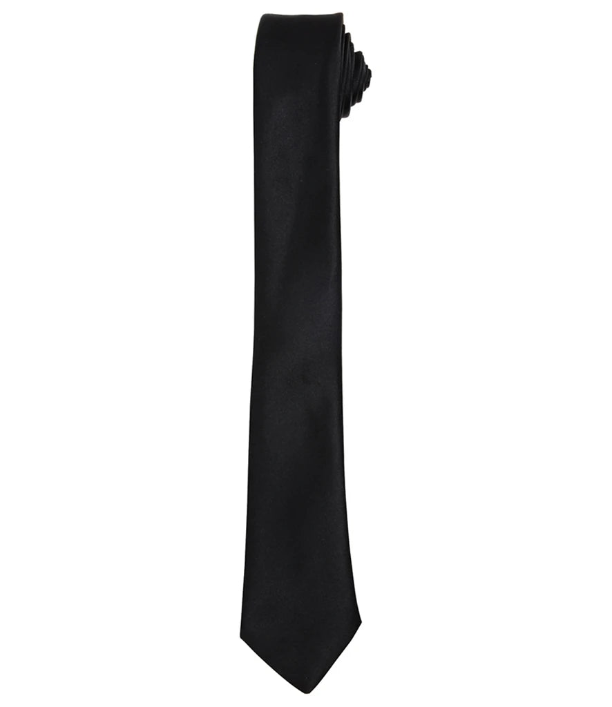 Premier Slim Tie — Black