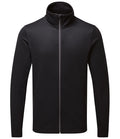 Premier Spun Dyed Recycled Zip Through Sweat Jacket — Black