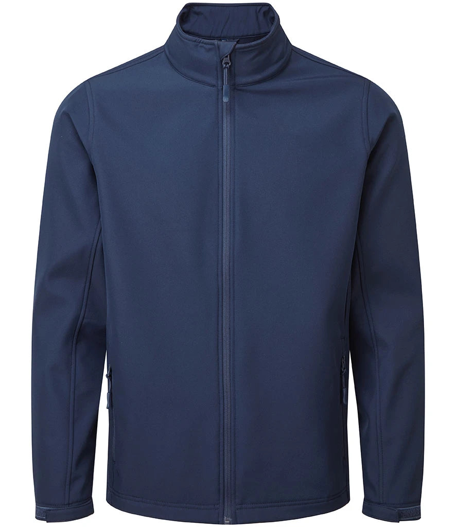 Premier Windchecker® Recycled Printable Soft Shell Jacket — Navy