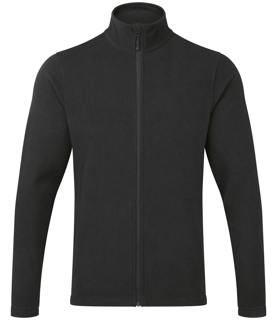 Premier Recyclight® Full Zip Micro Fleece Jacket — Black