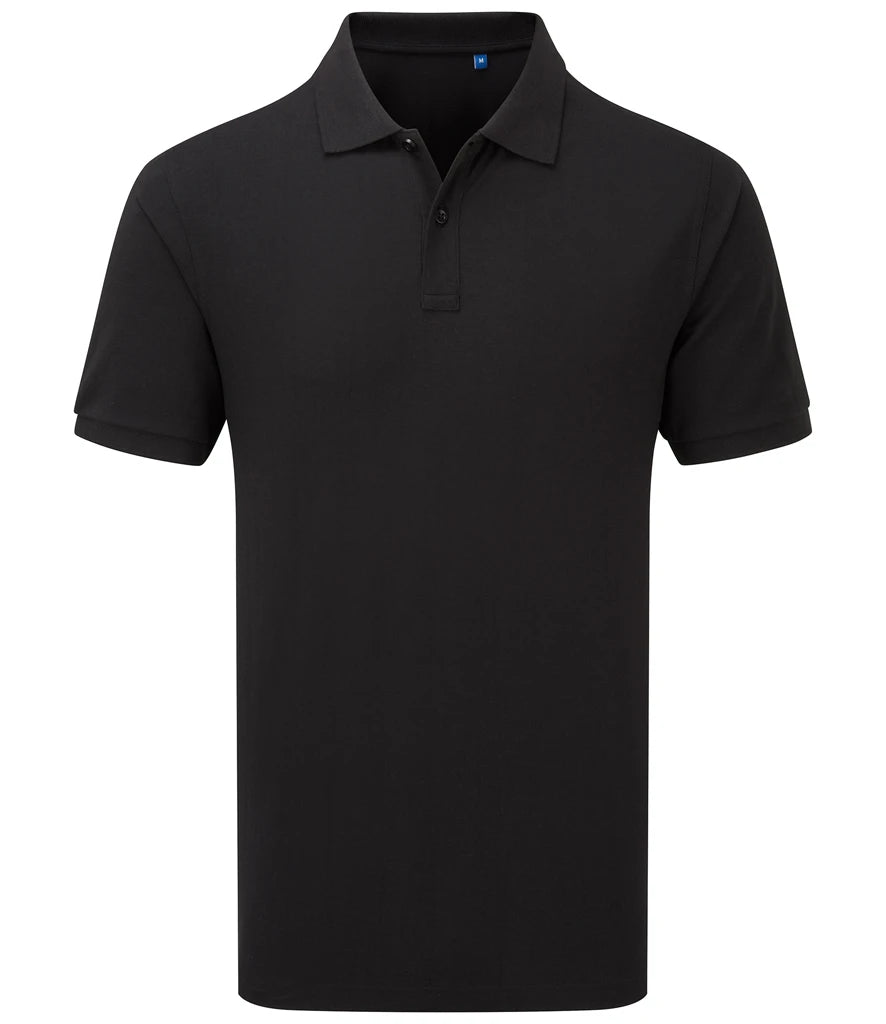 Premier Essential Unisex Polo Shirt — Black