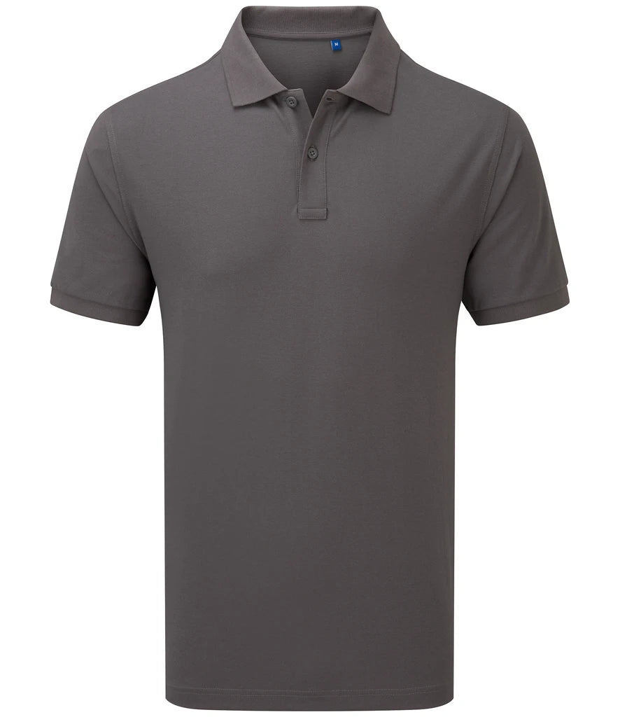 Premier Essential Unisex Polo Shirt — Dark Grey
