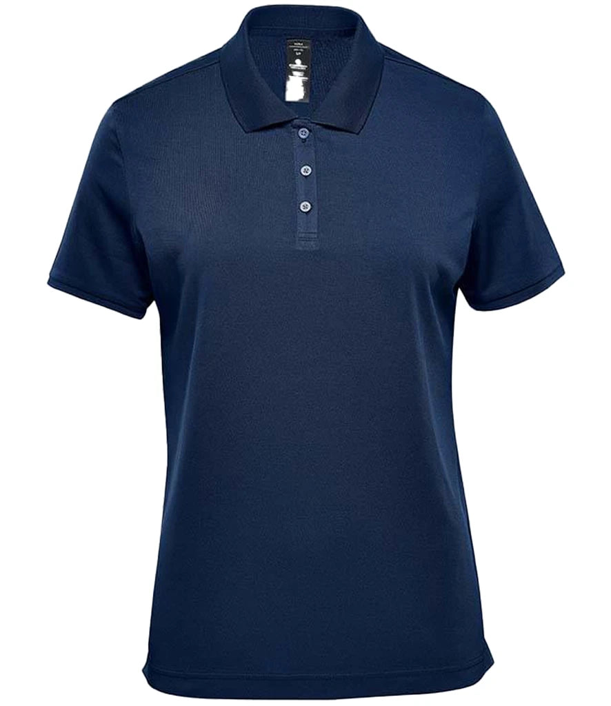 Stormtech Ladies Sirocco Sports Polo Shirt — Navy