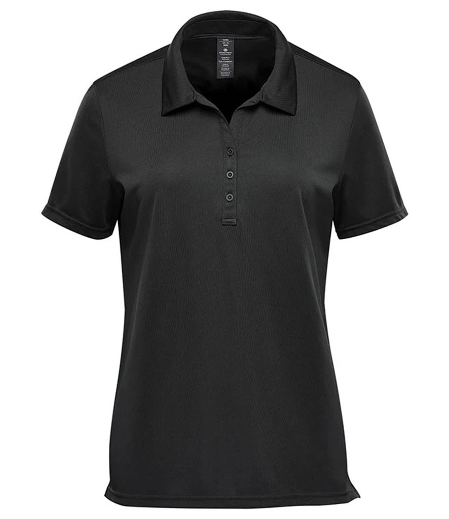 Stormtech Ladies Treeline Performance Polo Shirt — Black