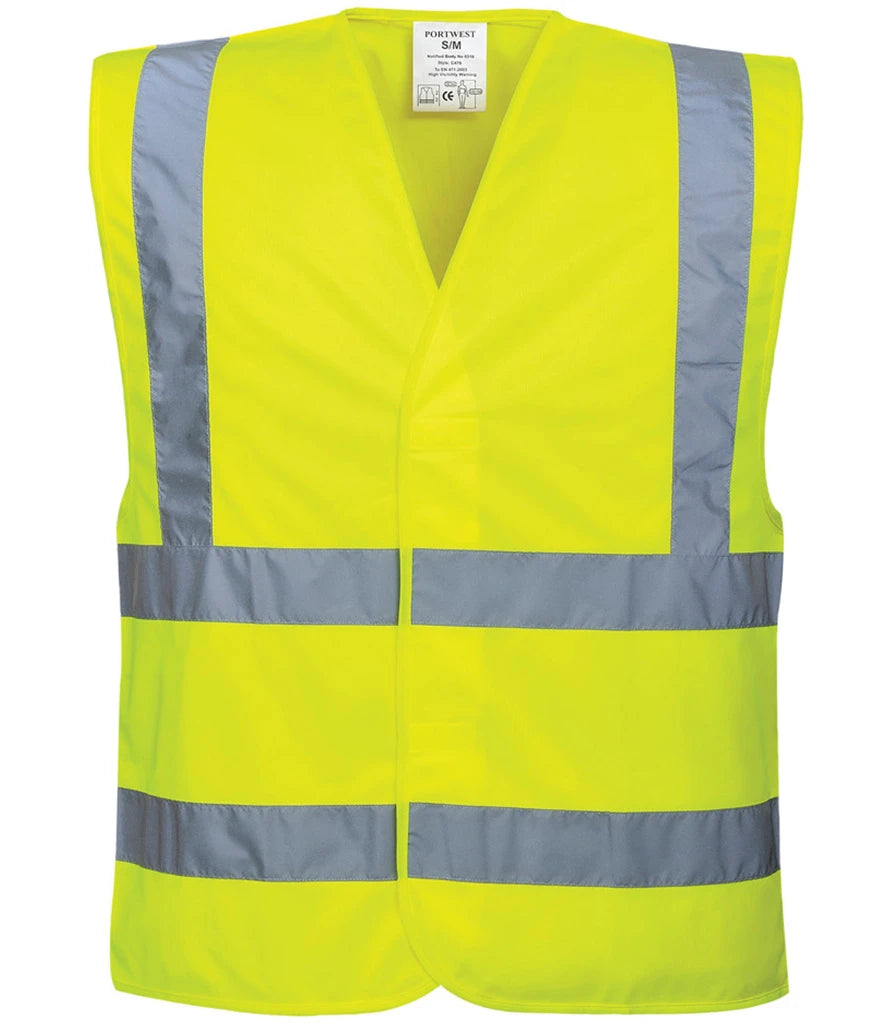 Portwest Hi-Vis Vest — Yellow