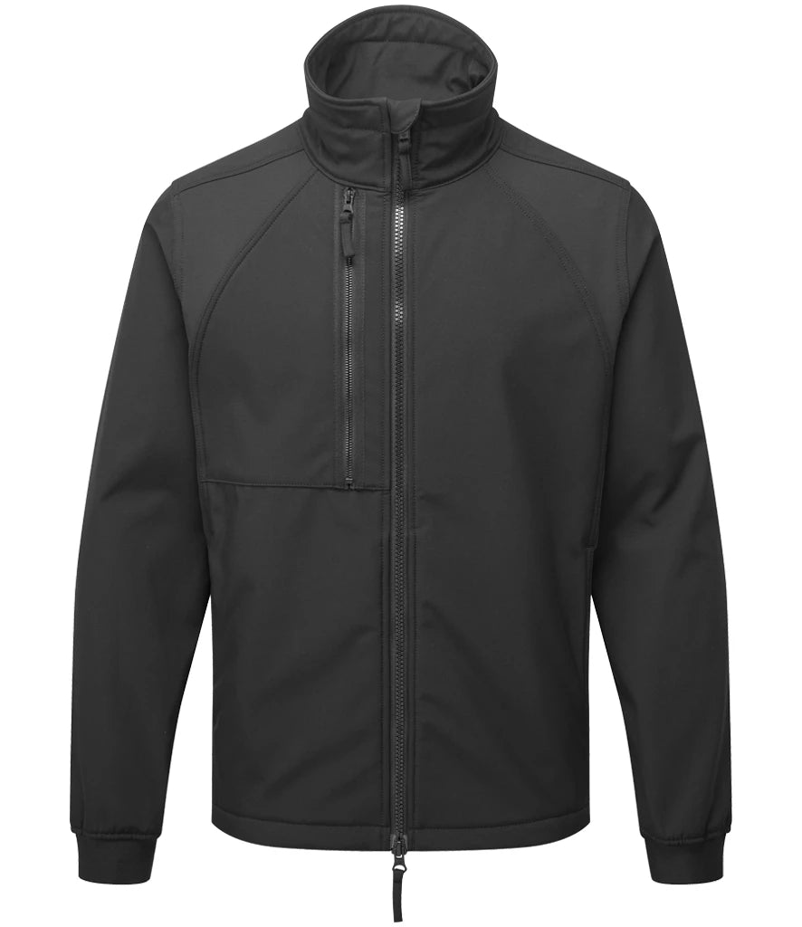 Portwest WX2™ Two Layer Soft Shell Jacket — Black
