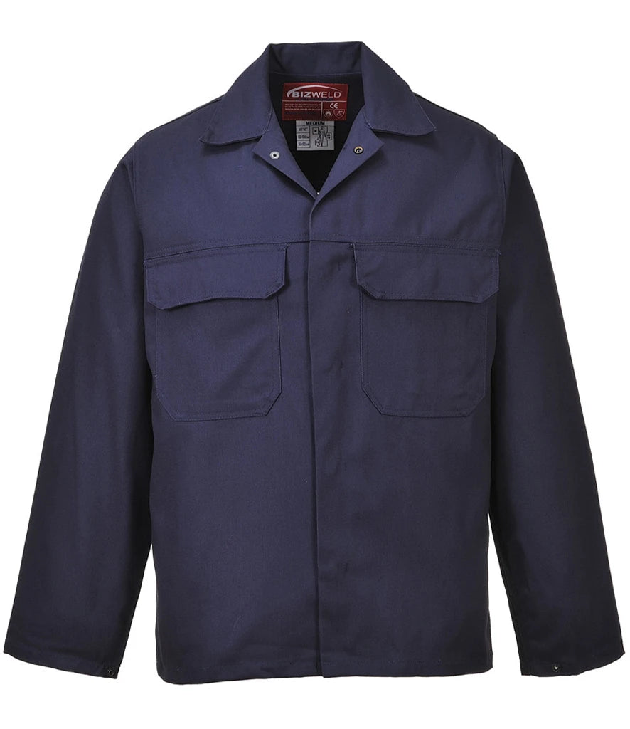 Portwest Bizweld™ Flame Resistant Jacket — Navy