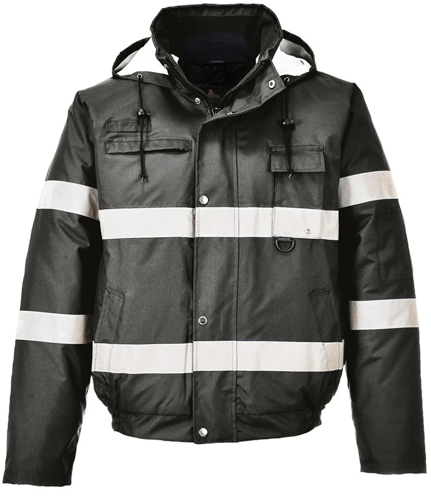 Portwest Iona™ Lite Bomber Jacket — Black