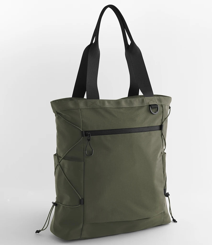 Quadra UrbanShift Tote Bag — Olive Green
