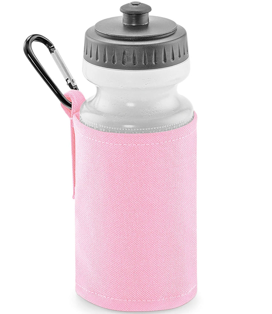 Quadra Water Bottle and Holder — Classic Pink