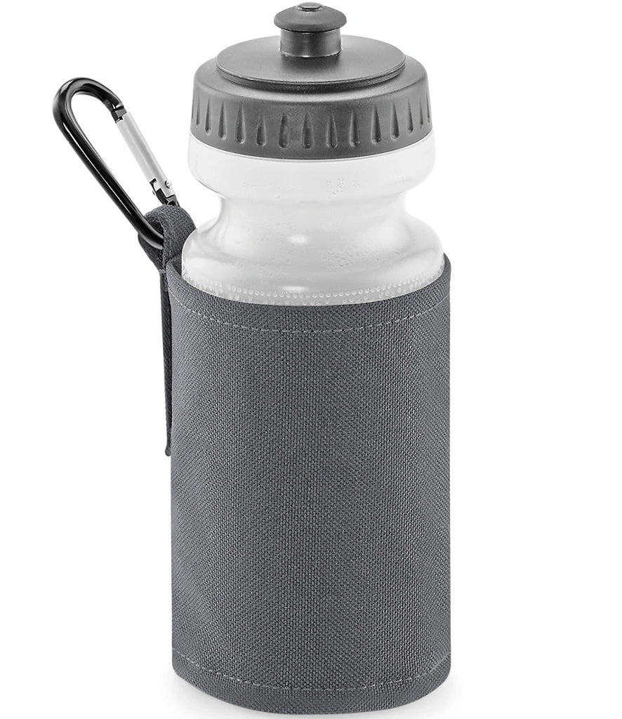 Quadra Water Bottle and Holder — Graphite Grey