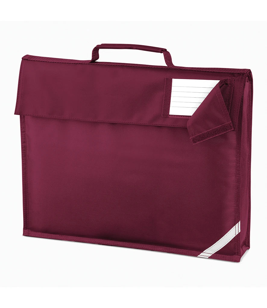 Quadra Junior Book Bag — Burgundy