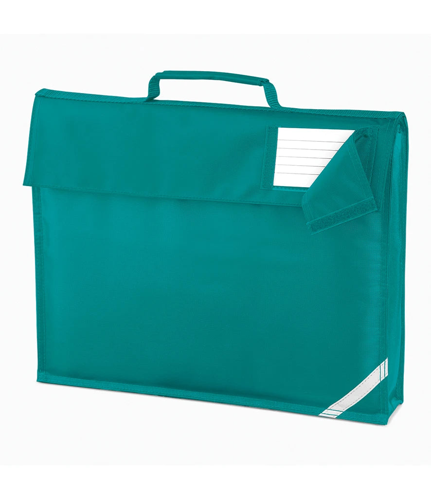 Quadra Junior Book Bag — Emerald