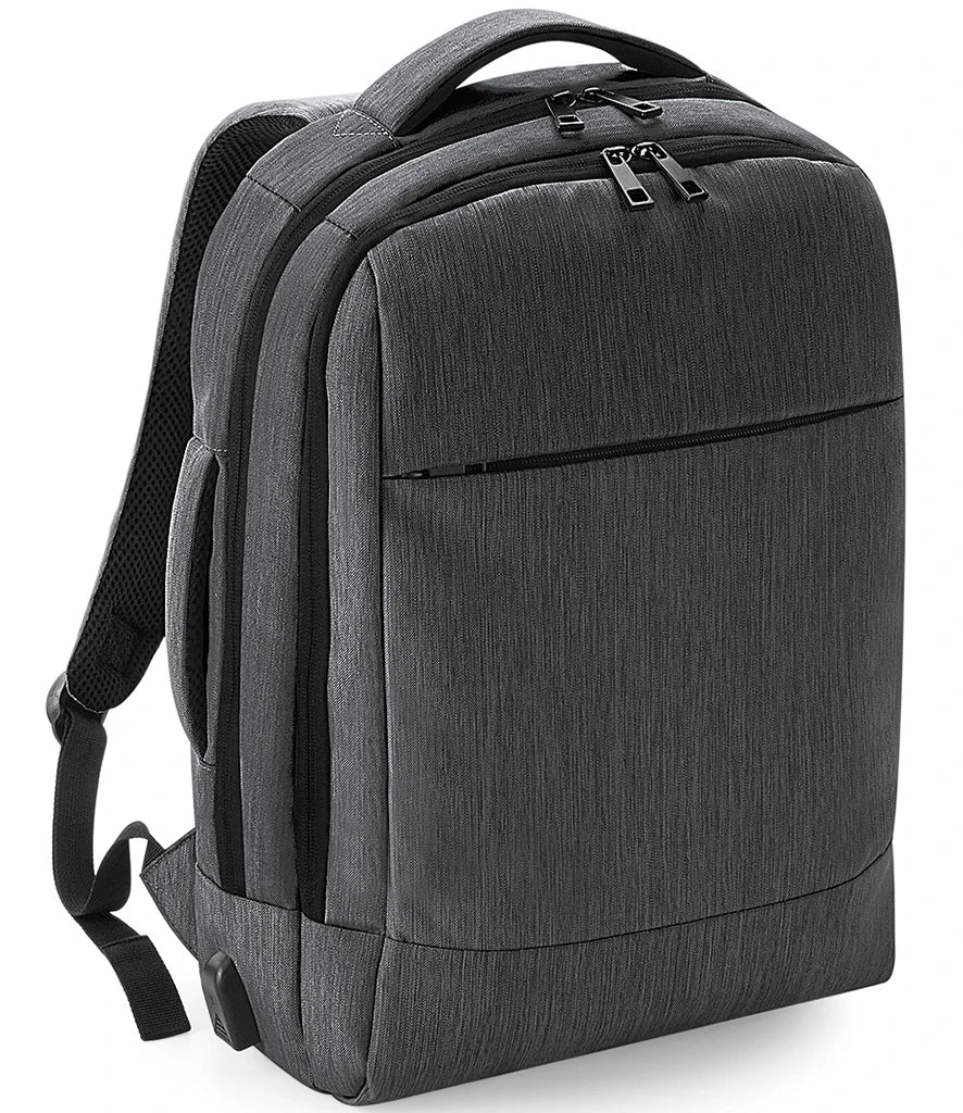 Quadra Q-Tech Charge Convertible Backpack — Granite Marl