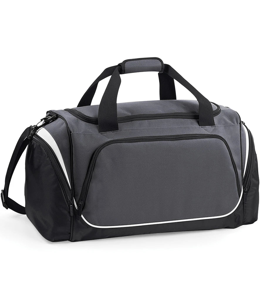 Quadra Pro Team Holdall — Graphite Grey/Black/White