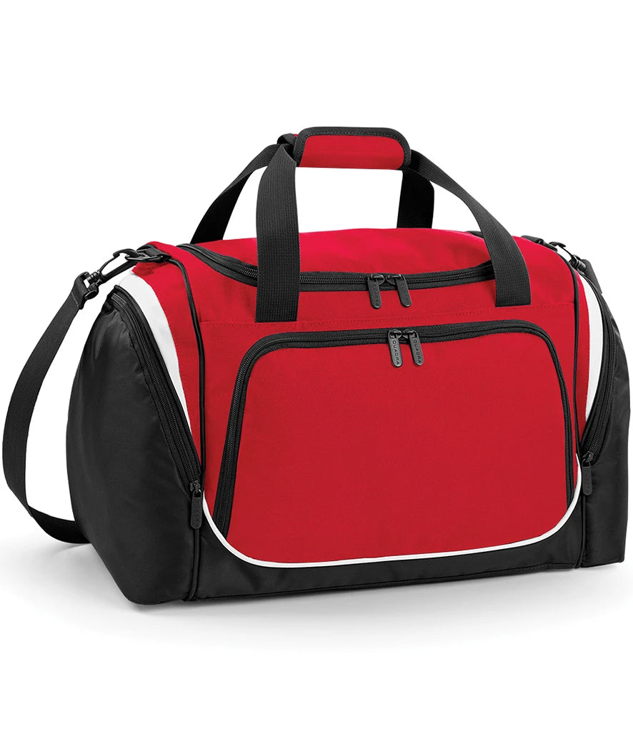 Quadra Pro Team Locker Bag — Red/Black/White