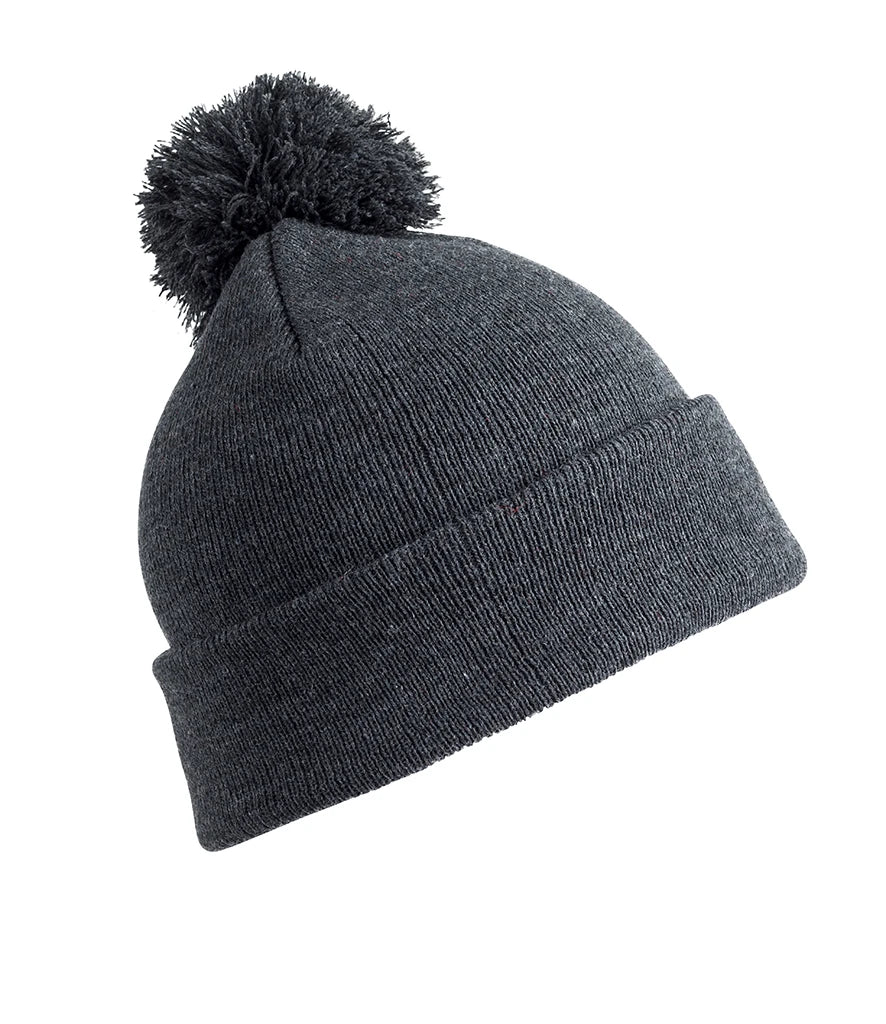 Result Core Pom Pom Beanie — Grey