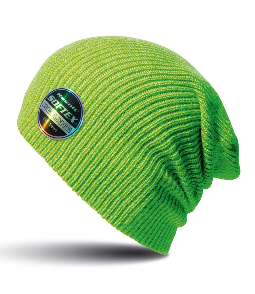 Result Core Softex® Beanie — Lime Green