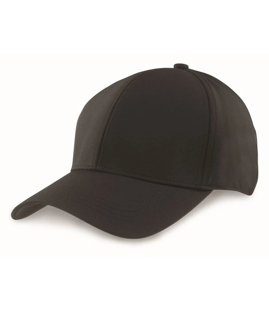 Result TECH Performance Soft Shell Cap — Black
