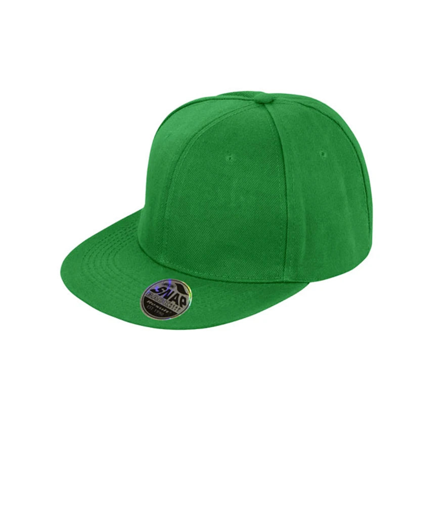 Result Original Bronx Snapback Cap — Emerald Green