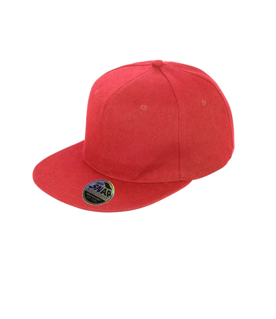 Result Original Bronx Snapback Cap — Red