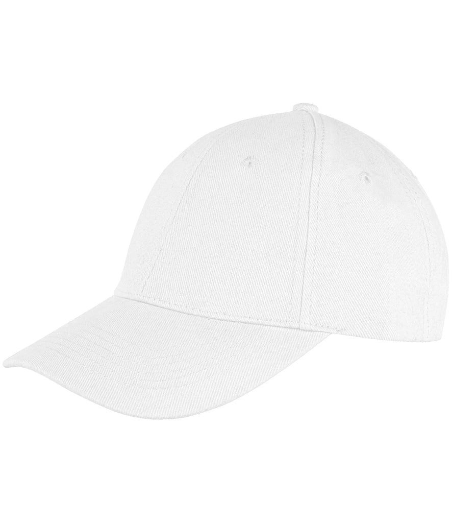 Result Recycled Low Profile Cap — White