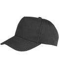 Result Recycled Junior Printers Cap — Black