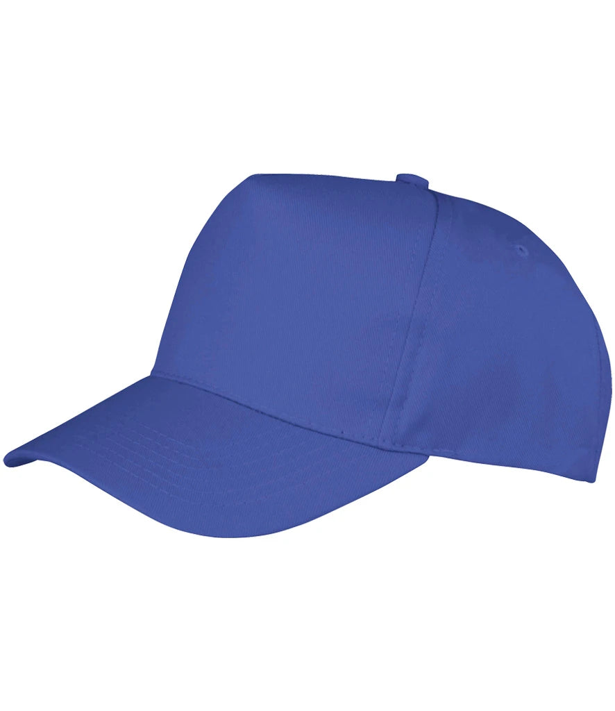 Result Recycled Junior Printers Cap — Royal Blue