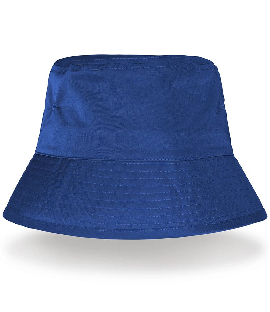 Result Core Recycled Bound Edge Bucket Hat — Royal Blue
