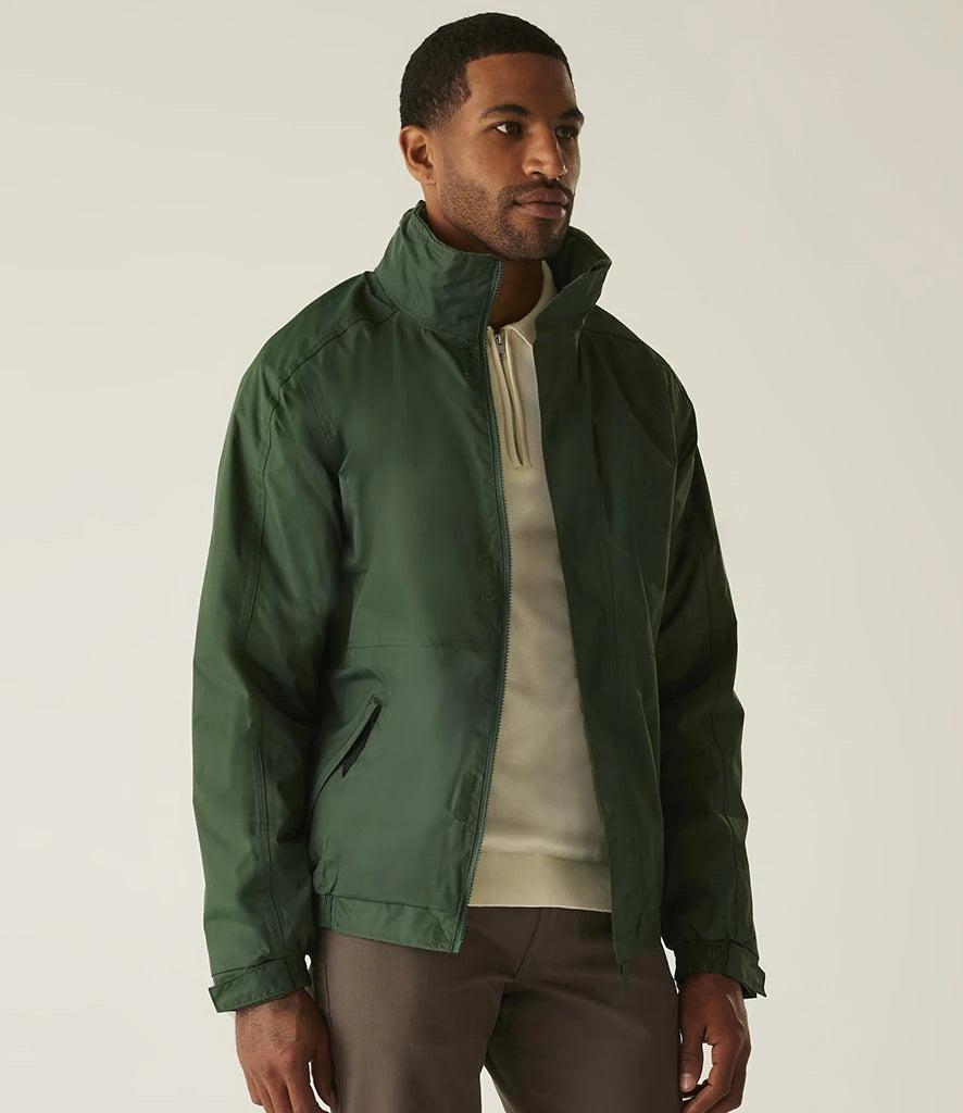 Regatta Dover Waterproof Insulated Jacket in Green/Green, front view