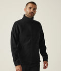 Regatta Thor III Fleece Jacket in Black, front view