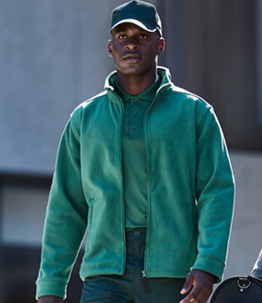 Regatta Thor III Fleece Jacket in Bottle Green, front view