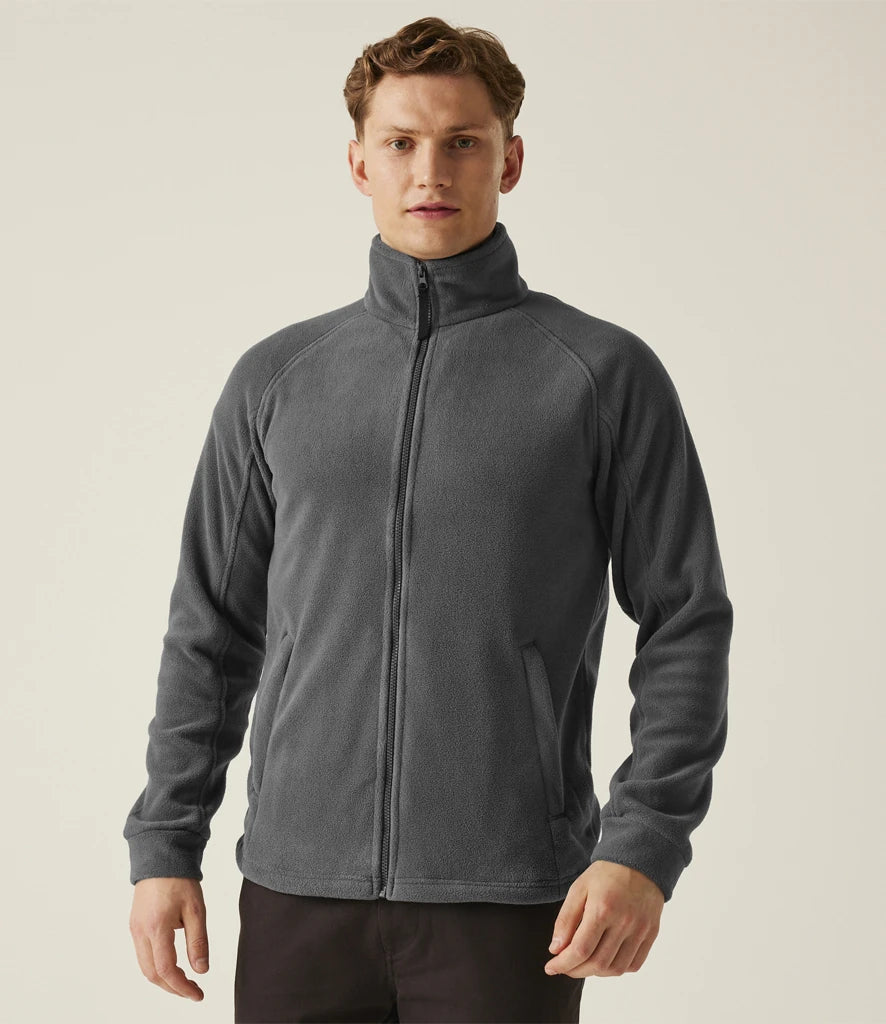 Regatta Thor III Fleece Jacket in Seal Grey, front view